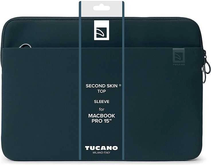 Dėklas Tucano Tucano Top Second Skin - Dėklas MacBook Pro 15 (2018/2017/2016) (tamsiai mėlyna) universalus