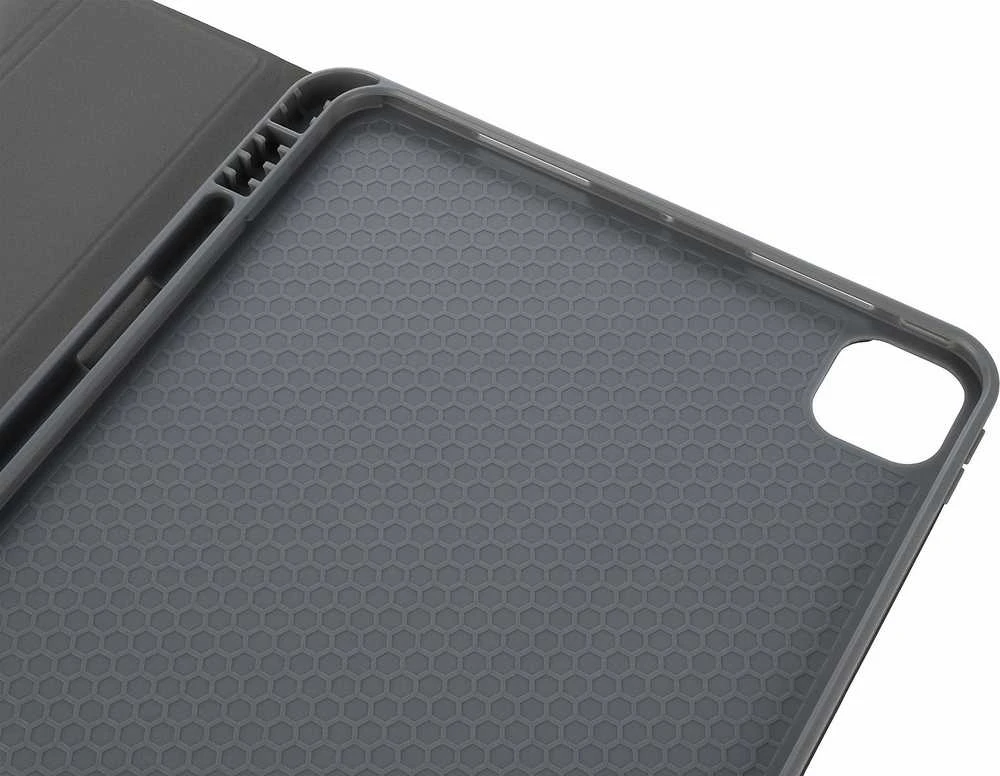 Case Tucano Up Plus skirtas iPad Air 11″ M2 2024 / M3 2025 / M4 2026 / iPad Air 10.9″ (2022/2020) pilkos spalvos