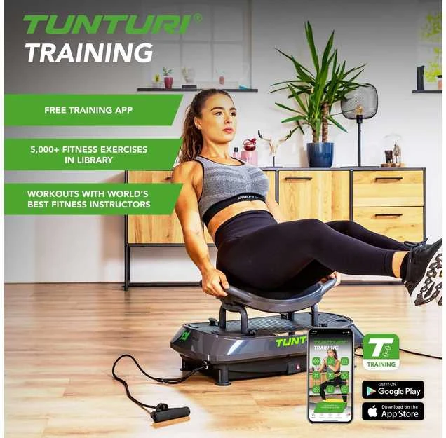 Vibro treniruoklis TUNTURI Cardio Fit V20