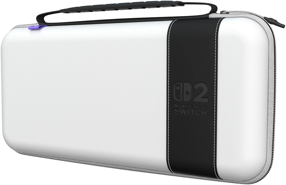 „Turtle Beach“ dėklas „PlayTrek“ kelioninis dėklas „Nintendo Switch 2“, žvaigždės baltumo