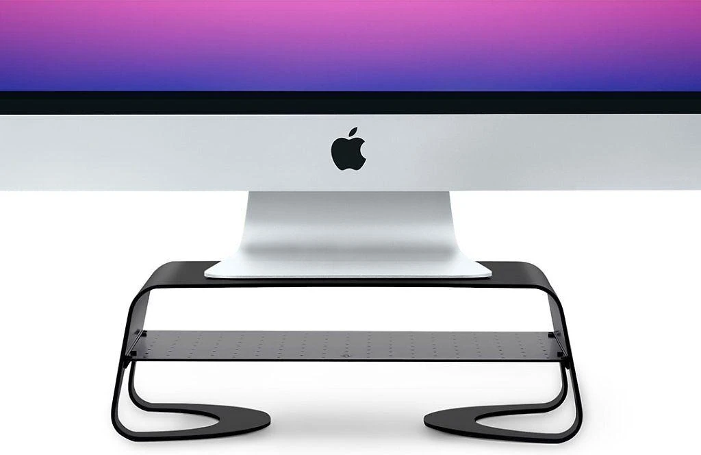 Twelve South Dvylika South Curve Riser, skirta Apple iMac (Juodas)
