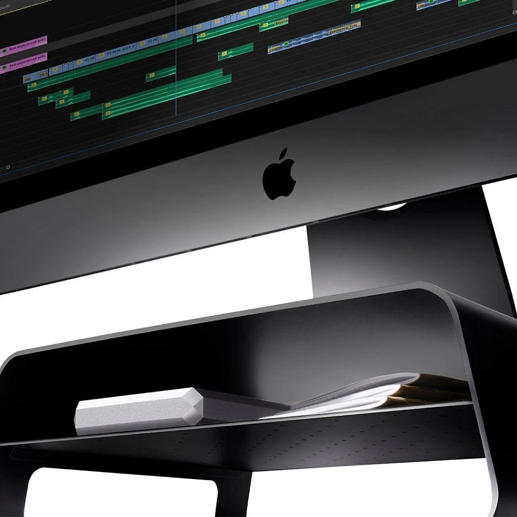 Twelve South Dvylika South Curve Riser, skirta Apple iMac (Juodas)