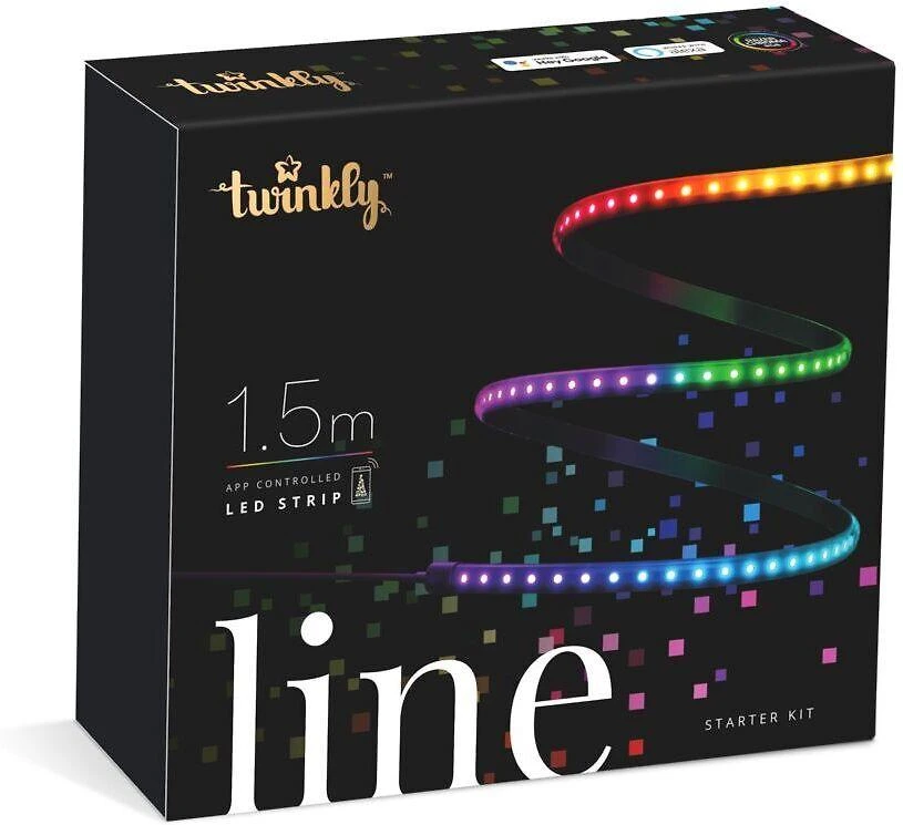 Twinkly Line 90 LED išmanioji juosta, 1.5 m, RGB LED