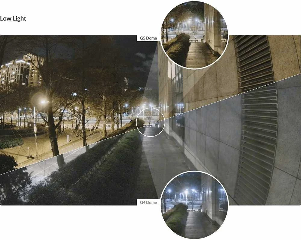 UBIQUITI UVC-G5 kupolinė vaizdo kamera lauko sąlygoms, 2k POE, „MagicZoom“ infraraudonųjų spindulių mikrofonas