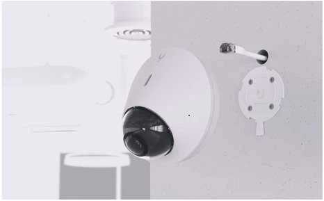 UBIQUITI UVC-G5 kupolinė vaizdo kamera lauko sąlygoms, 2k POE, „MagicZoom“ infraraudonųjų spindulių mikrofonas