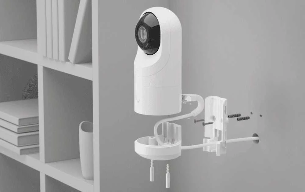 UBIQUITI UVC-G5-Flex IP kamera IPX4 2K 30 fps 1x RJ45 100Mb/s PoE mikrofonas