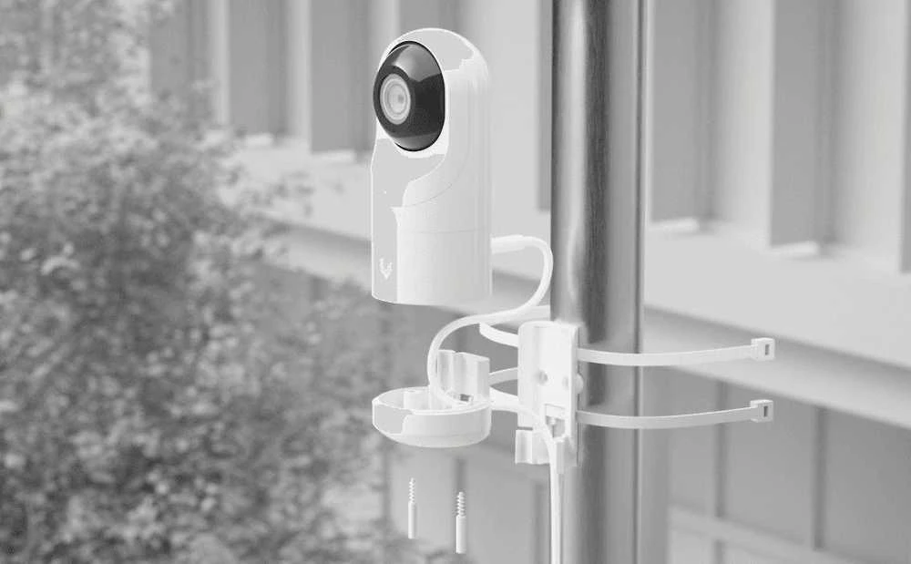 UBIQUITI UVC-G5-Flex IP kamera IPX4 2K 30 fps 1x RJ45 100Mb/s PoE mikrofonas