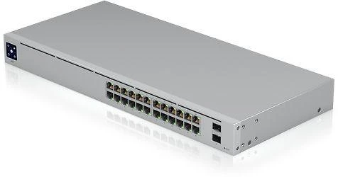 Šakotuvas UBIQUITI 24 prievadų Gigabit UniFi L2 jungiklis + 2x 1G SFP jungtys