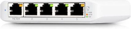 Šakotuvas Ubiquiti USW-Flex vidaus/lauko 5Port Poe Gigabit jungiklis | Ubiquiti