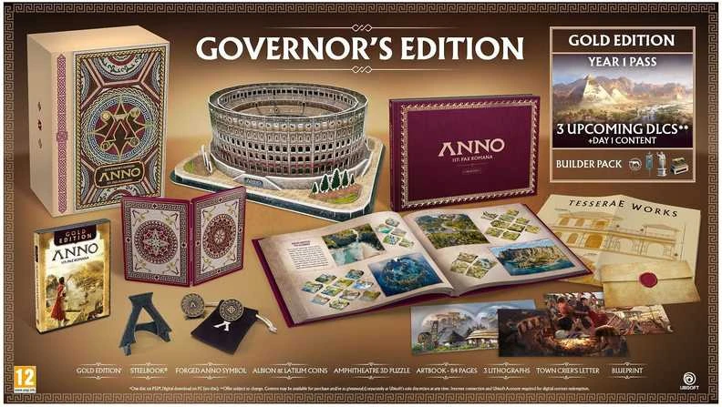 Ubisoft PS5 žaidimas Anno 117: Pax Romana - Governor Edition
