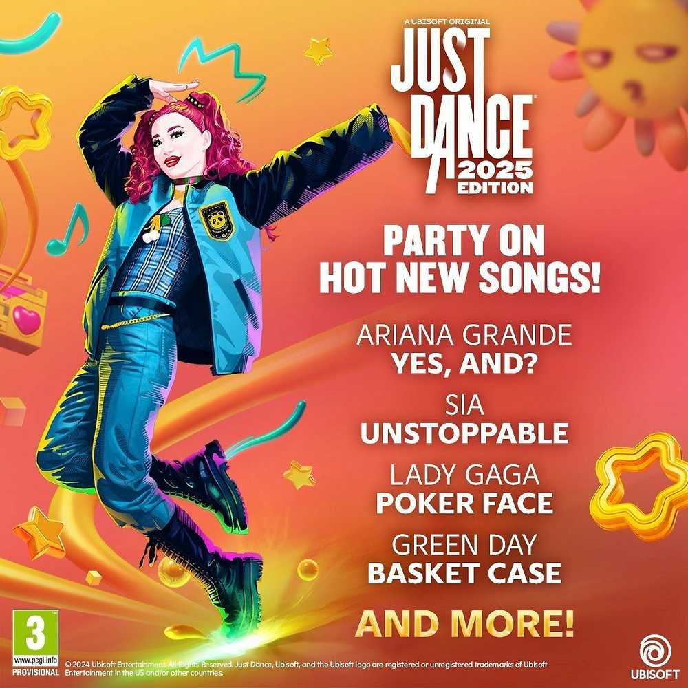 „Ubisoft Just Dance 2025“ leidimas (KODAS DĖŽUTĖJE)