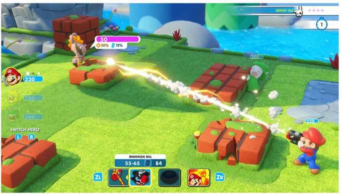 Ubisoft Nintendo Mario + Rabbids - Kingdom Battle (KODAS DĖŽUTĖJE)