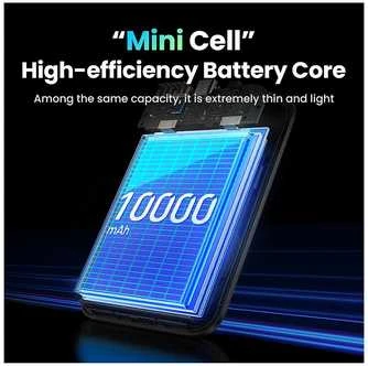 Powerbank UGREEN PB561, 10000mAh, 20W, PD3.0, PD2.0, FCP, AFC, BC1.2, juodas