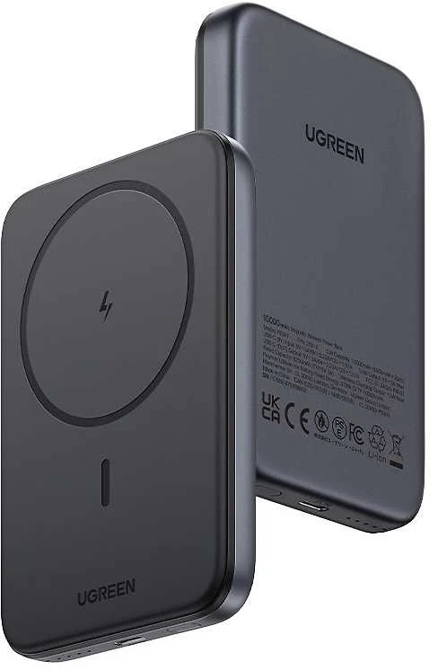 Powerbank UGREEN PB561, 10000mAh, 20W, PD3.0, PD2.0, FCP, AFC, BC1.2, juodas