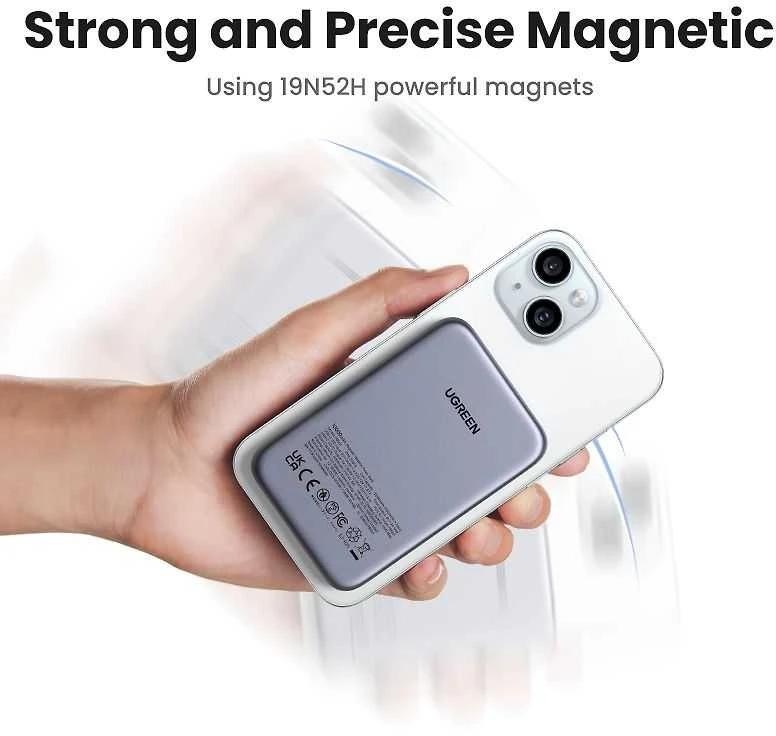 Powerbank UGREEN PB561, 10000mAh, 20W, PD3.0, PD2.0, FCP, AFC, BC1.2, juodas