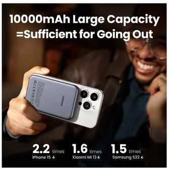 Powerbank UGREEN PB561, 10000mAh, 20W, PD3.0, PD2.0, FCP, AFC, BC1.2, juodas