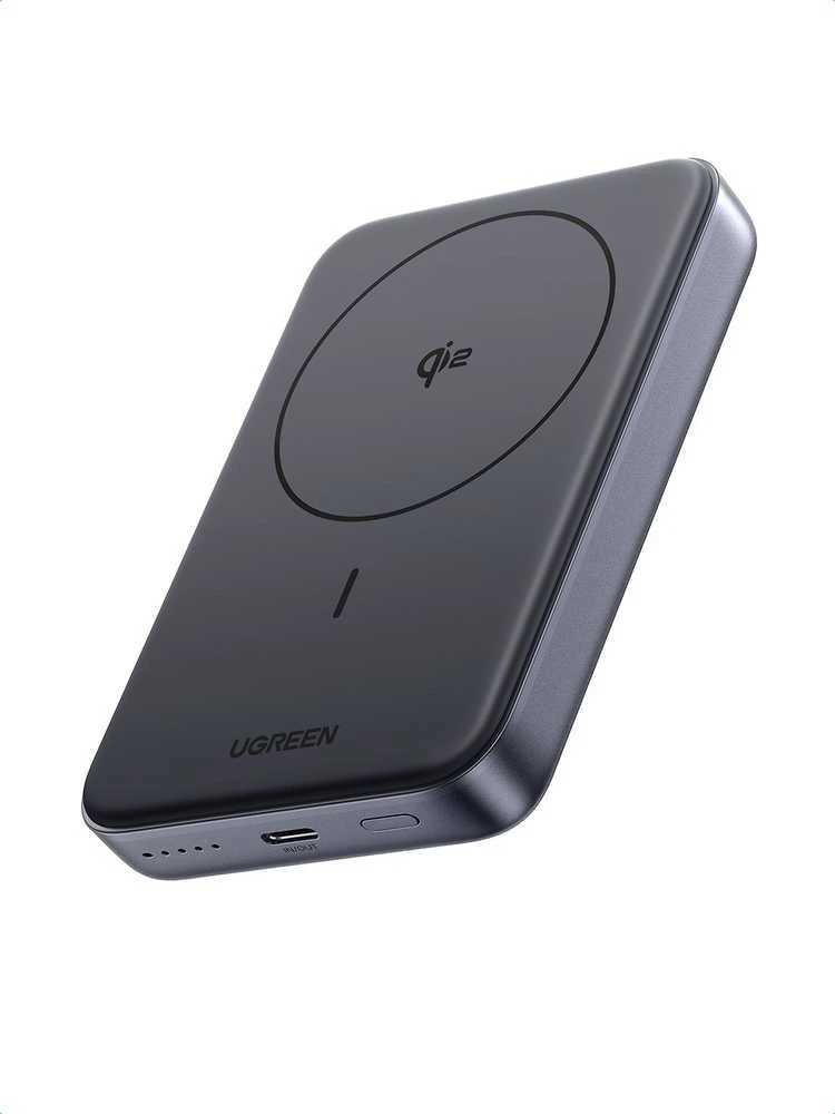 Ugreen PB761 10000 mAh Qi2 30W Magsafe USB-C juodas