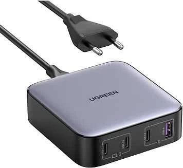 Įkroviklis UGREEN CD328 Nexode, 3x USB-C, USB-A, GaN, 100 W