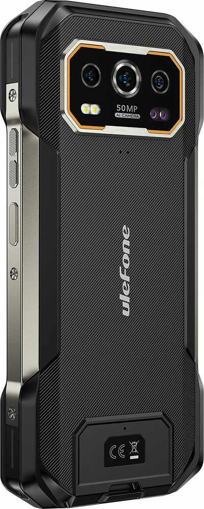 Mobilus telefonas - ULEFONE ARMOR 27 PRO 12GB RAM 256GB 5G 50MP Juodas