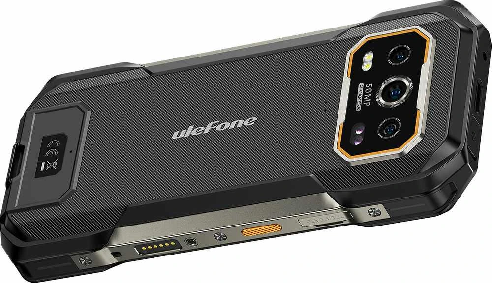 Mobilus telefonas - ULEFONE ARMOR 27 PRO 12GB RAM 256GB 5G 50MP Juodas