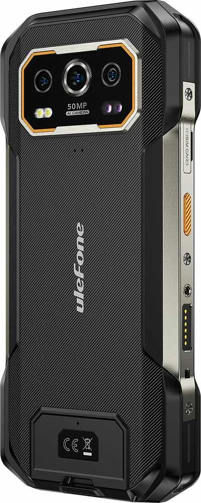 Mobilus telefonas - ULEFONE ARMOR 27 PRO 12GB RAM 256GB 5G 50MP Juodas