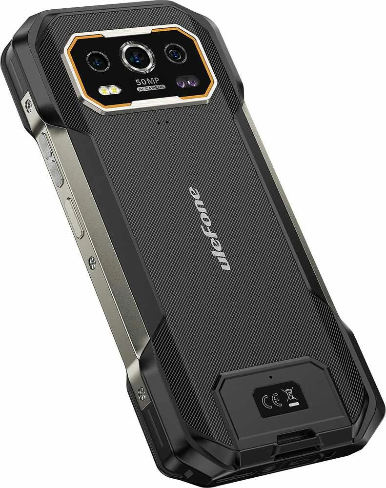 Mobilus telefonas - ULEFONE ARMOR 27 PRO 12GB RAM 256GB 5G 50MP Juodas