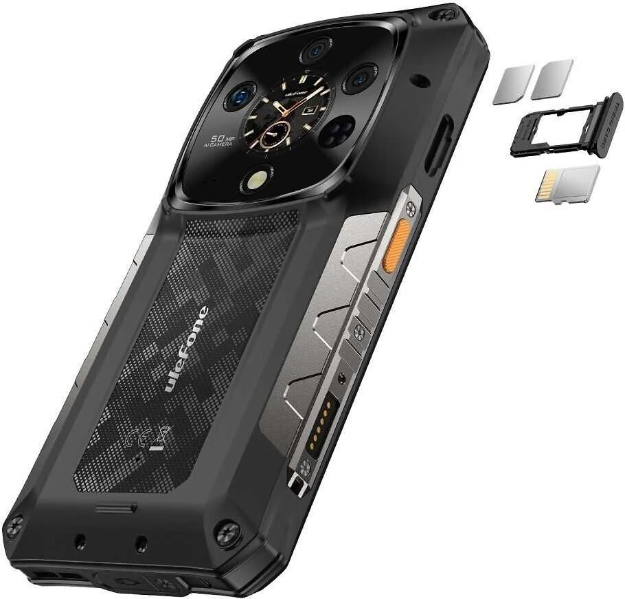 „Ulefone Armor 28 Ultra“ telefonas, 1 TB / 16 GB, juodas