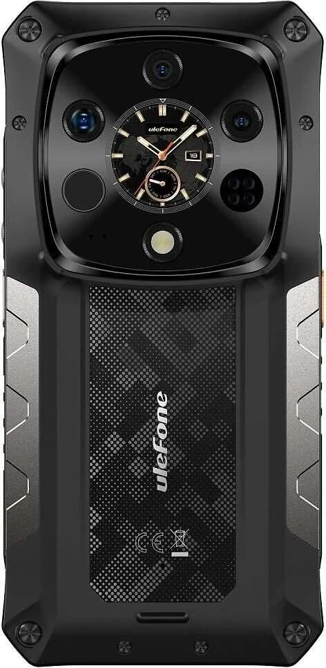 Išmanusis telefonas Ulefone Armor 28 Ultra Thermal phone, 1TB/16GB, juodas | Be pakrovėjo