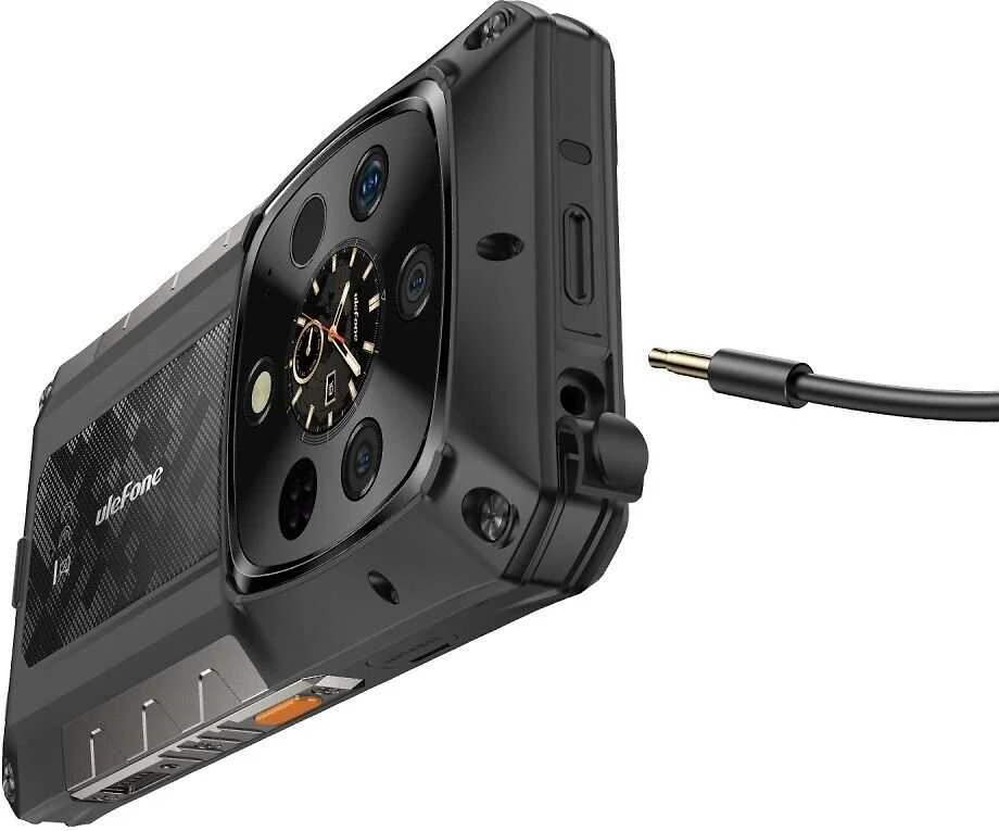 Išmanusis telefonas Ulefone Armor 28 Ultra Thermal phone, 1TB/16GB, juodas | Be pakrovėjo