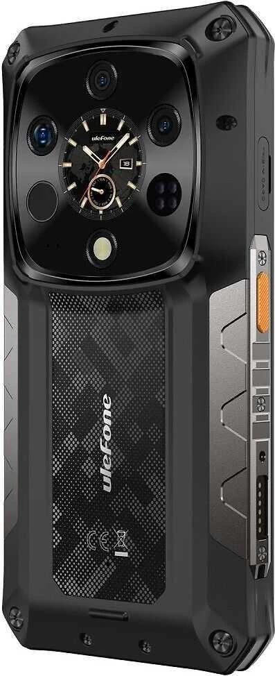 Išmanusis telefonas Ulefone Armor 28 Ultra Thermal phone, 1TB/16GB, juodas | Be pakrovėjo