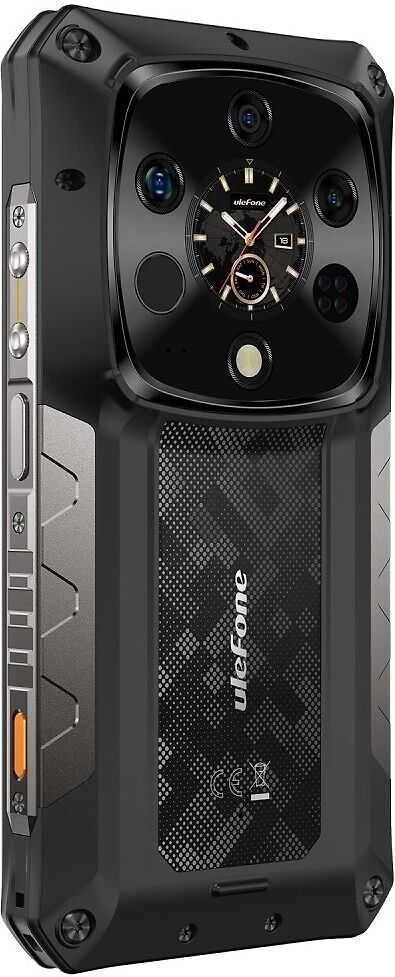 Išmanusis telefonas Ulefone Armor 28 Ultra Thermal phone, 1TB/16GB, juodas | Be pakrovėjo