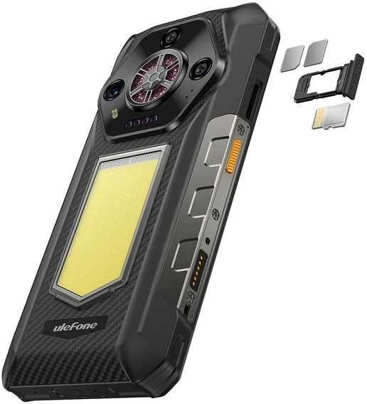 Išmanusis telefonas UleFone Telefonas ARMOR 30/MAGIC Juodas ULEFONE
