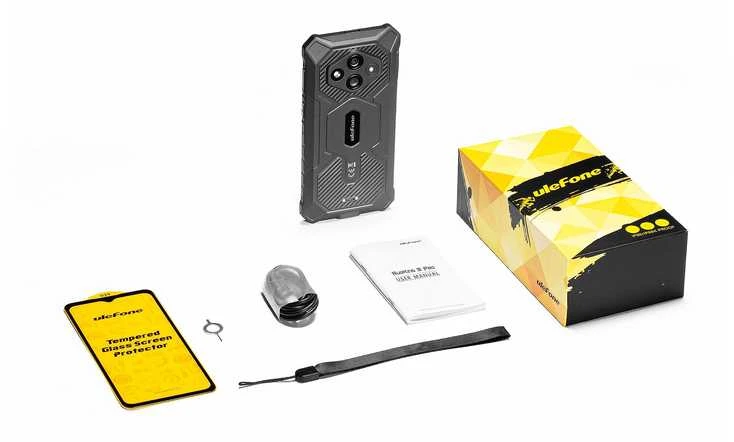 Ulefone RugKing 3 Pro 4G smartphone8/128GB Juodas