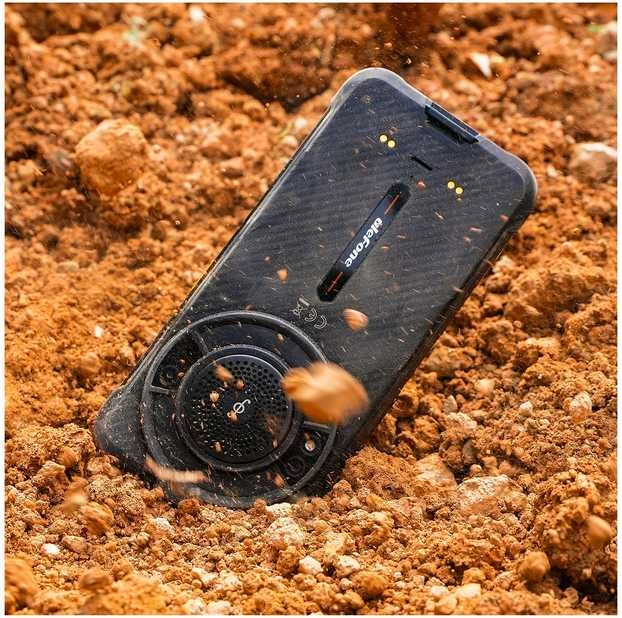 Ulefone RugKing 4G smartphone (8+256GB) Juodas