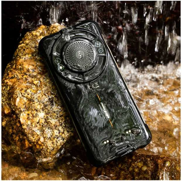 Ulefone RugKing 4G smartphone (8+256GB) Juodas