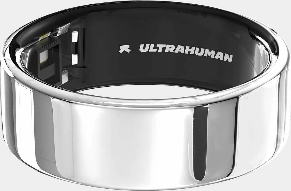 Ultrahuman Ring Air Išmanusis žiedas, Sidabrinės spalvos, 9 dydžio ...