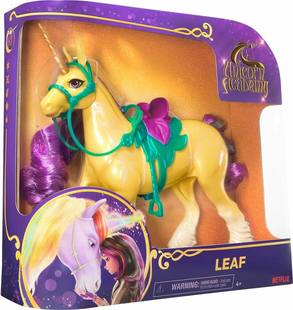 Unicorn Academy Leaf Vienaragis, 28 cm