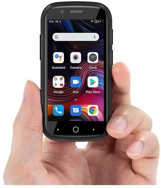 Unihertz Jelly 2E telefonas, 64/4 GB, sidabrinis (2025)