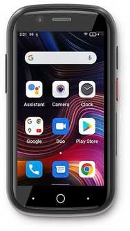 Unihertz Jelly 2E telefonas, 64/4 GB, sidabrinis (2025)