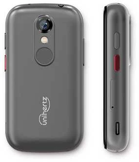Unihertz Jelly 2E telefonas, 64/4 GB, sidabrinis (2025)