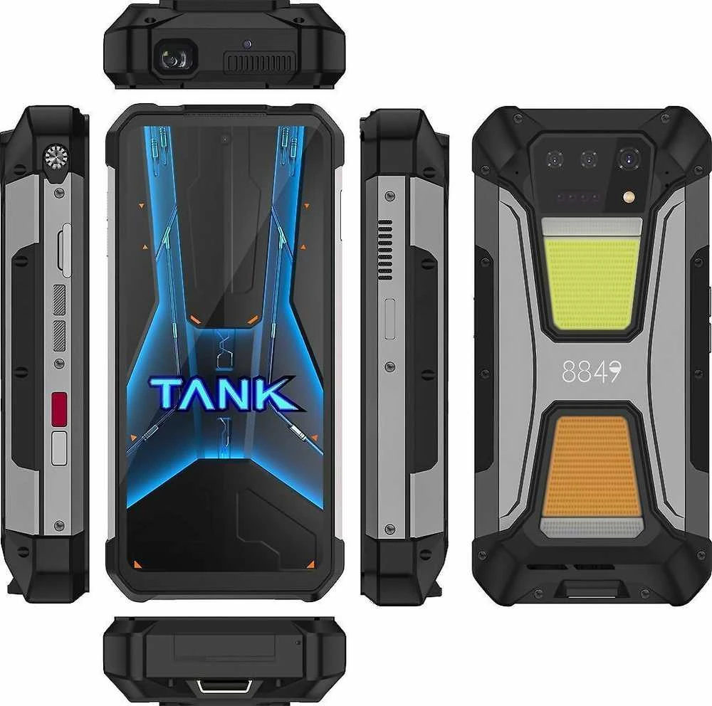 Unihertz Tank 2 Pro -puhelin, 512/12 Gt
