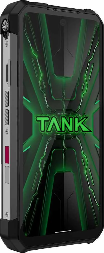 Išmanusis telefonas Unihertz Unihertz Tank 3S, 5G, 256/12 GB, spalva: juoda/pilka