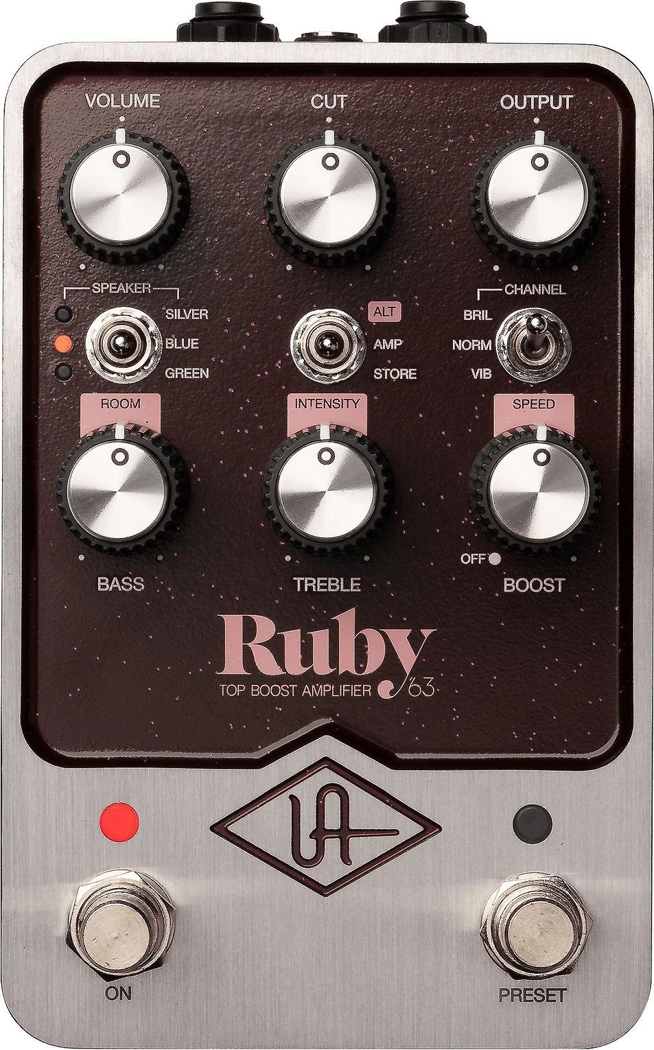 Gitaros Efektas - Universal Audio UAFX Ruby '63 Top Boost Amplifier