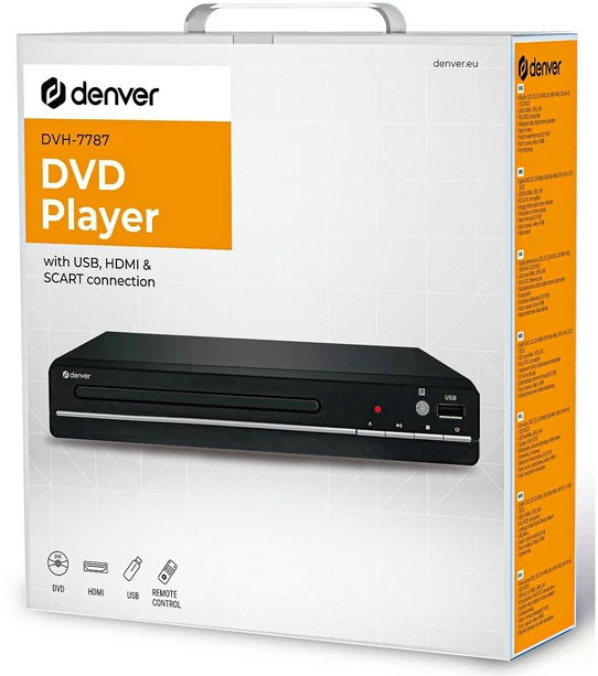 Vaizdo grotuvas Denver DVH-7787