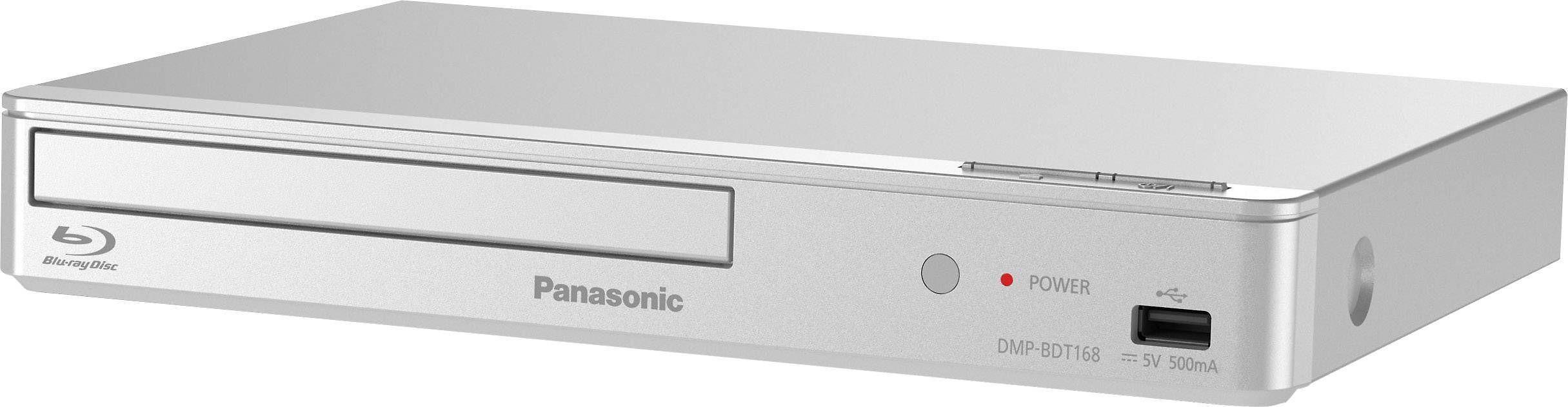 Vaizdo grotuvas „Panasonic Blu-ray“ diskų grotuvas DMP-BDT168EG, DVD-Video, MP3, WMA, JPEG, WAV, XviD, AAC, AVCHD, MKV, CD-DA, FLAC, MPO, BD-MV, ALAC, USB jungtis