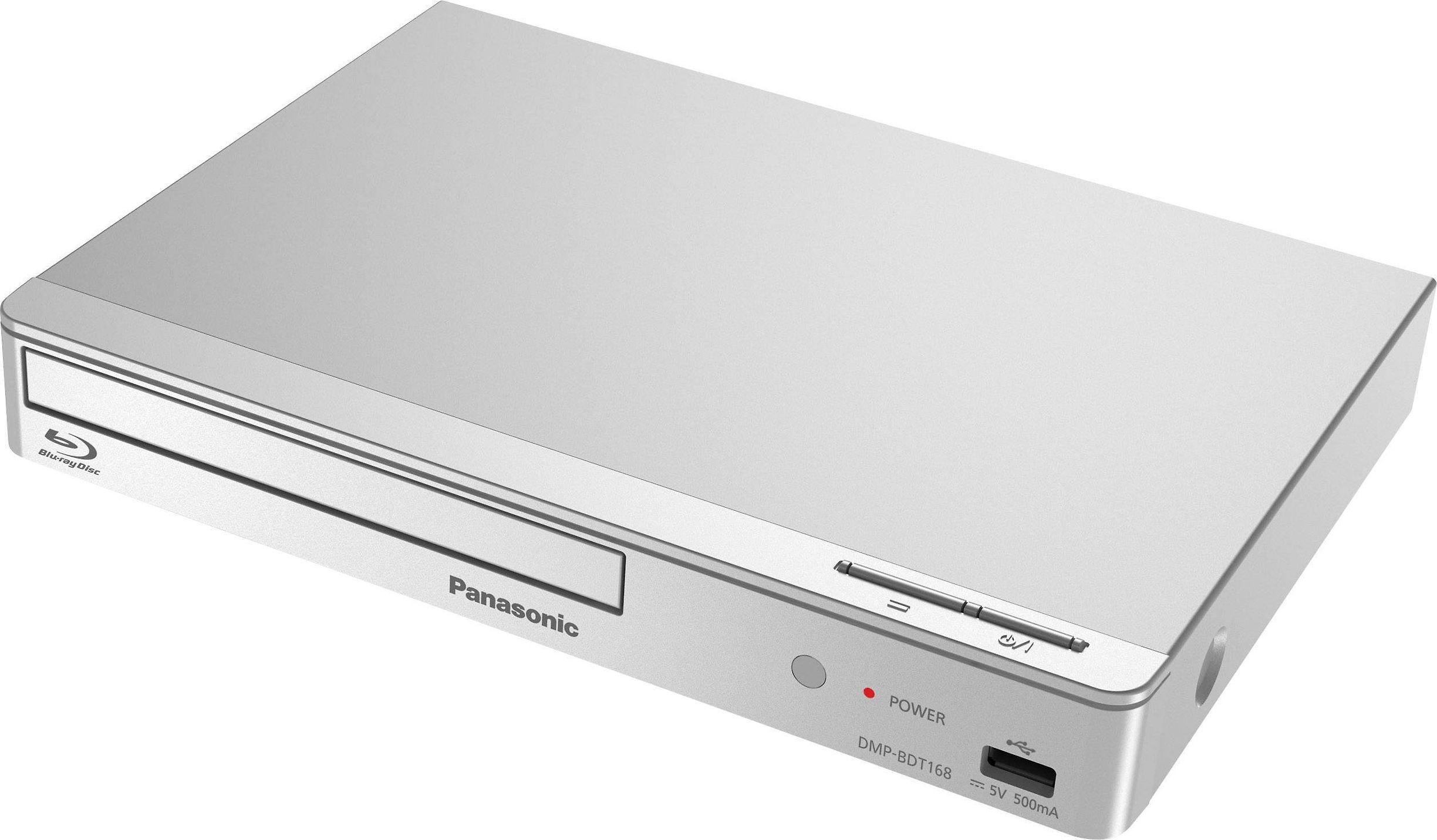 Vaizdo grotuvas „Panasonic Blu-ray“ diskų grotuvas DMP-BDT168EG, DVD-Video, MP3, WMA, JPEG, WAV, XviD, AAC, AVCHD, MKV, CD-DA, FLAC, MPO, BD-MV, ALAC, USB jungtis