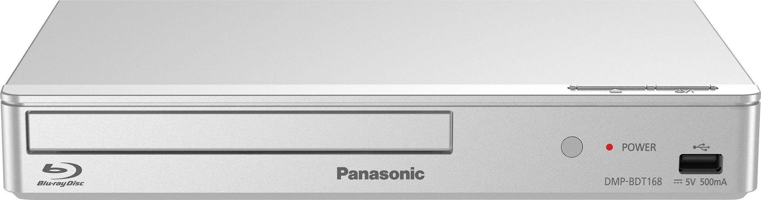 Vaizdo grotuvas „Panasonic Blu-ray“ diskų grotuvas DMP-BDT168EG, DVD-Video, MP3, WMA, JPEG, WAV, XviD, AAC, AVCHD, MKV, CD-DA, FLAC, MPO, BD-MV, ALAC, USB jungtis