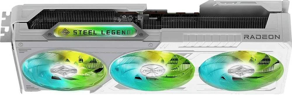 Vaizdo plokštė ASRock Radeon RX 9070 XT Steel Legend 16GB