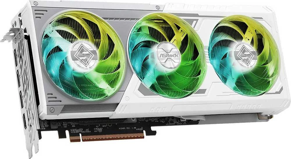 Vaizdo plokštė ASRock Radeon RX 9070 XT Steel Legend 16GB