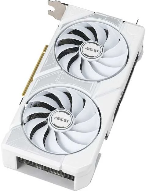 Vaizdo plokštė Asus Dual GeForce RTX 5060 TI Baltas OC 8GB GDDR7 DLSS4 (DUAL-RTX5060TI-O8G-Baltas)